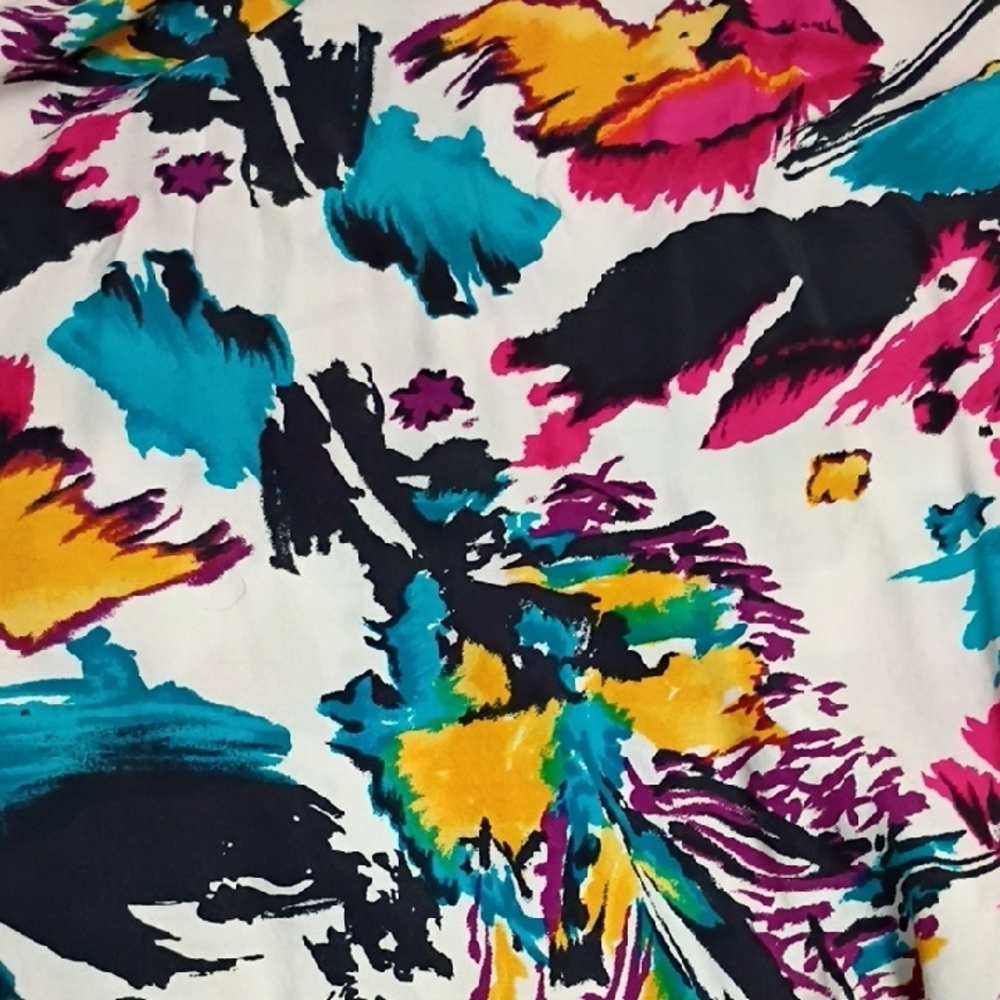 Vintage Vibrant A-Line Skirt - Picture 3 of 4